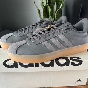 Adidas Men's VL Court 3.0 Gray Sneakers